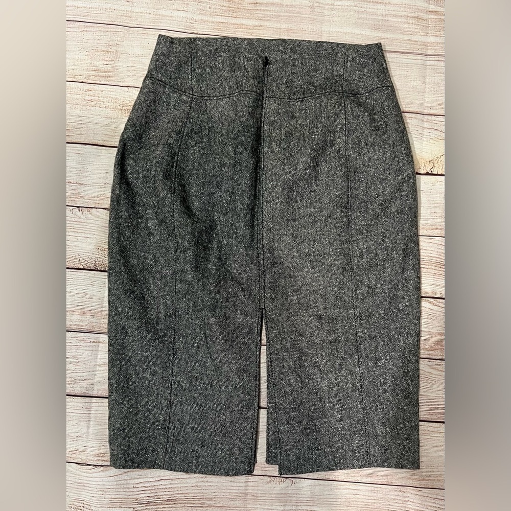 Express design studio double slit wool blend skirt size 2